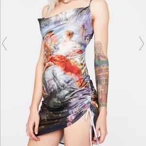 Current Mood Da Vinci mini dress